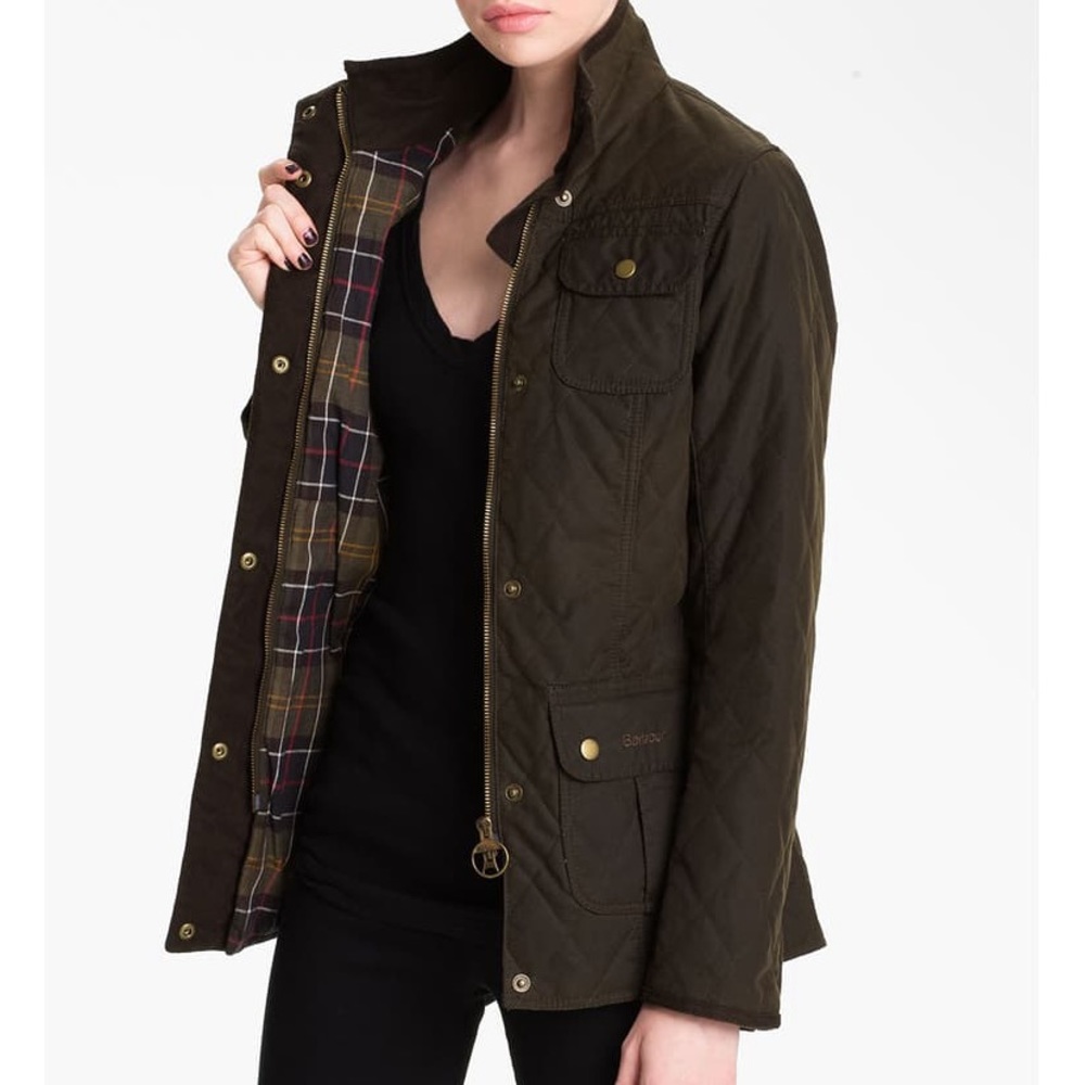 Women’s Quilted Barbour Utility Jacket